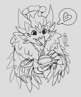 Half-Body Lineart